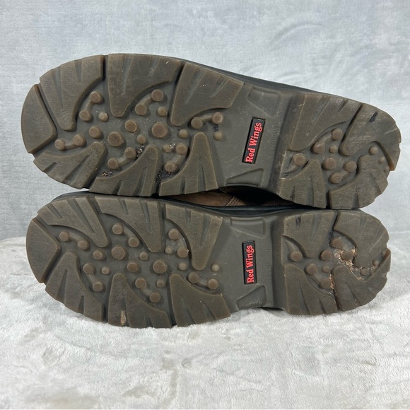 Red Wing BOA King Toe 6" Mens 11.5 EE Brown Leather Steel Toe Work Boots 2298 - Picture 6 of 8